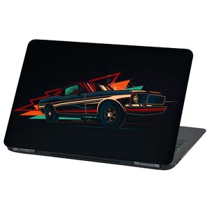 Folia na laptopa Naklejka Naklejka 13"-17 cali Skin Vinyl Notebook LP64 Retro Samochód - Zdjęcie 1 z 28