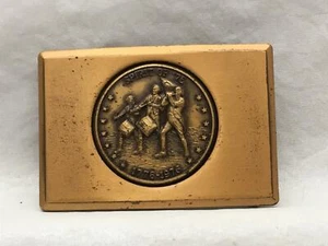Vintage Collectible Belt Buckle Spirit of '76 American Bicentennial  Drum & Fife - Picture 1 of 4
