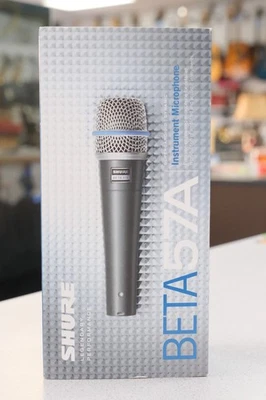 Shure Beta 57A Supercardioid Dynamic Instrument Microphone NEW FREE SHIPPING - Image 1 of 4