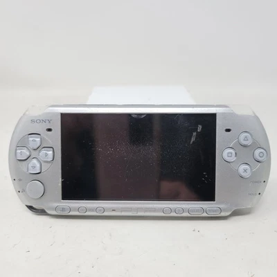 Sony PSP-3000 Portátil Mystic Silver Portátil Probado Funcionamiento (LEER DESCRIPCIÓN) Foto 1 de 4