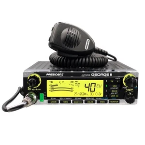 Radio d'état Président George II ASC, AM/FM/LSB/USB, Roger Beep, filtre NB, ANL, - Zdjęcie 1 z 9