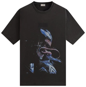 Kith x Marvel Venom Lethal Protector Black Vintage Tee T-Shirt NEW XXL - Picture 1 of 5