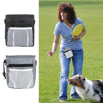 Perro Cachorro Entrenamiento al Aire Libre Snack Obediencia Bolsa de Alimentos Mascotas Golosinas Cintura Bolsa Foto 1 de 4