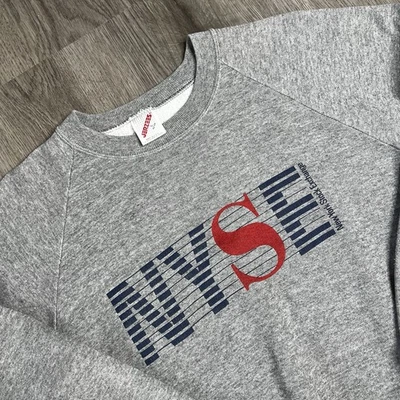 Sudadera Jerzees Bolsa de Nueva York NYSE Talla L Hecha en EE. UU. De Colección Años 90 Foto 1 de 4