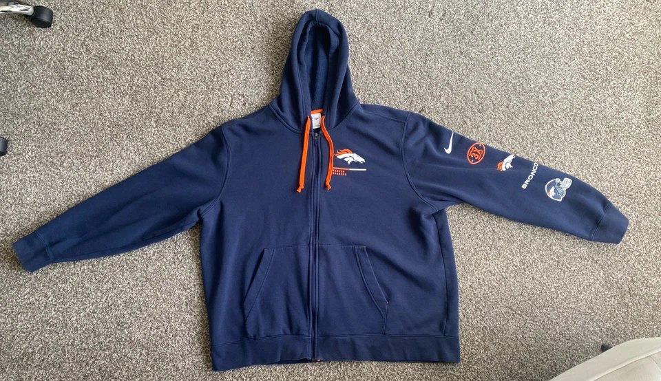 Sudadera con capucha Nike Denver Broncos XL Foto 1 de 4