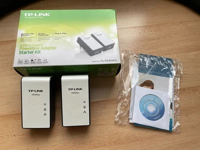 TP-Link TL-PA511 AV500 Powerline Kit – 2 Adapter – 500 Mbit LAN - Bild 1 von 4
