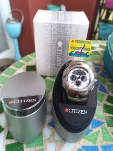 Vintage Lcd Digital Watch Citizen Promaster C440-S011205 Yachting Magic Light... - Foto 1 di 9