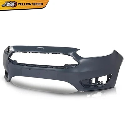 NUEVA cubierta de parachoques delantero apta para Ford Focus S/SE/SEL 2015 2016 2017 2018 4 puertas Foto 1 de 4