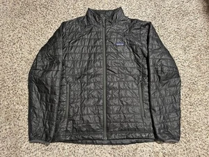 Patagonia Nano Puff Jacket Mens Large Lightweight Quilted PrimaLoft Hike Gorp - Picture 1 of 9