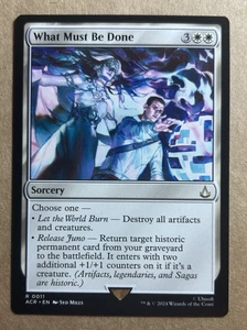 MTG Assassins Creed What Must Be Done R 0011 - Picture 1 of 1