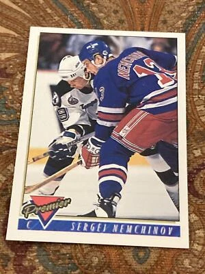 1993-94 Topps Premier #42 Sergei Nemchinov - Image 1 of 2