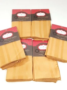 Vtg Trim A Home Cloth Napkins 17×17 6 Packs Of 2 Total 12 Holidays Entertaining - Picture 1 of 6