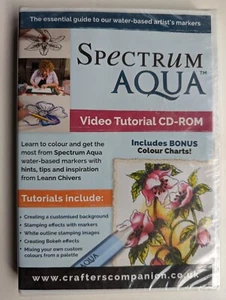 Spectrum Aqua Markers - Video Tutorial (PC-CD-ROM, 2015) New & Sealed - Picture 1 of 2