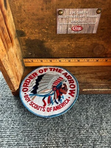 Vintage BSA Order of the Arrow Boy Scouts of America c1970 Jacket Patch 6” - Picture 1 of 2