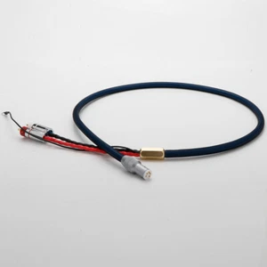 Cavo braccio audio phono in rame HiFi 5N con connettore RCA a 5 pin + filo di terra - Foto 1 di 11