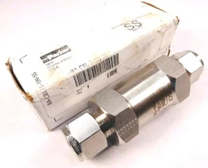 Parker 8A-C8L-1-BN-SS 15CF 1/2" Check Valve Stainless Steel NEW IN BOX - Picture 1 of 2