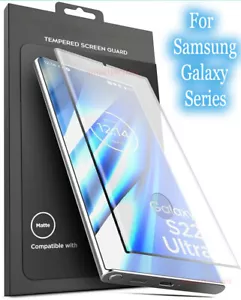 2X Tempered Glass Screen Protector For Samsung Galaxy S25 24 23 22 21 ULTRA A54 - Picture 1 of 13