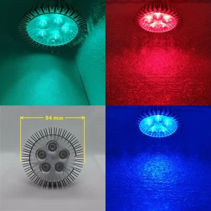 15W PAR30 UV Red Blue Cyan Purple IR LED Lamp Light Bulb Plant Aquarium E26 E27 - Picture 1 of 5