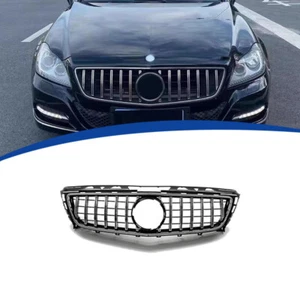 For Mercedes Benz CLS Class W218 2011-2014 Front Bumper Grille Grill Kit Chrome - Picture 1 of 6