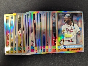 2025 Topps Heritage Chrome Silver Refractor Parallel #1-500 - You Pick - Bild 1 von 1