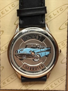 Reloj para hombre Relic 1957 Chevrolet Bel Air ZR-94701 con caja - batería nueva - Imagen 1 de 11