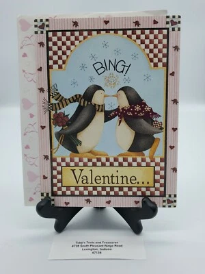 Tarjeta de felicitación del día de San Valentín Leanin' Tree ¡BING! PINGÜINOS My Heart Melts Foto 1 de 3