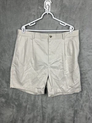 Мужские дорожные умные классические плиссированные шорты Roundtree & Yorke размер 40 - Изображение 1 из 4