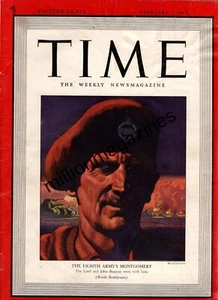 1943 Time February 1 - Montgomery and the Battle for Africa; Oklahoma A&M;Russia - Picture 1 of 1
