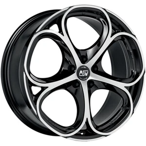 ALLOY WHEEL MSW MSW 82 FOR ALFA ROMEO GIULIETTA FRENI BREMBO 2010-2024 8X18 VI4 - Picture 1 of 4