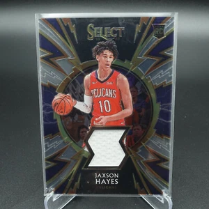 Tarjeta de novato 2019-20 NBA PANINI SELECT BALONCESTO JAXSON HAYES SPARKS CASI NUEVA - Imagen 1 de 2