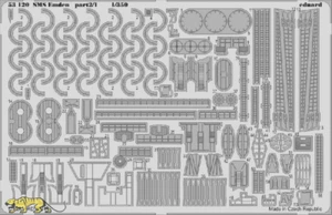 Eduard 53120 - Piezas fotograbadas parte 2 para 1:350 SMS Emden - Revell 05500 - Imagen 1 de 1