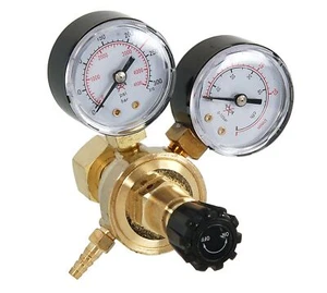 Medidor regulador de CO2 para MIG y TIG Twin Gauge - Imagen 1 de 2