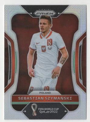 2022 Panini Prizm World Cup Silver Sebastian Szymanski Poland #171 - Image 1 of 2