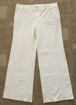 Pantalones bootcut beige calce favorito Calvin Klein para mujer talla 14 X 33 1521 8749  Foto 1 de 4