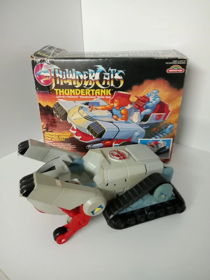 LJN THUNDERCATS THUNDERTANK 1985 Vintage Con Caja - Imagen 1 de 4