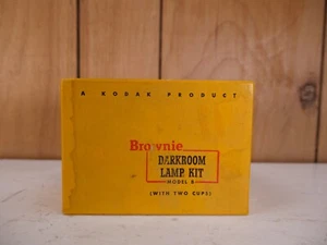 Vintage Kodak Brownie Darkroom Lamp Kit Model B with 2 Cups, Original Box - Picture 1 of 7