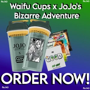 Gamersupps GG Waifu Cup Jojo's Bizarre Adventure Jolyne Cujoh +samples IN HAND - Picture 1 of 3