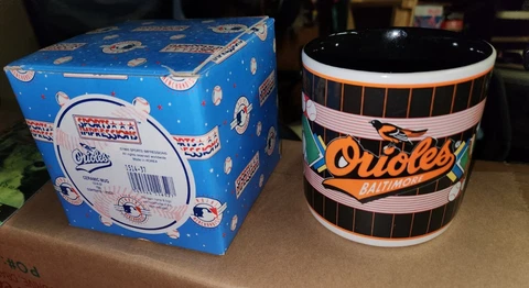BRAND NEW Baltimore Orioles Coffee Mug Sports Impressions MLB Cover