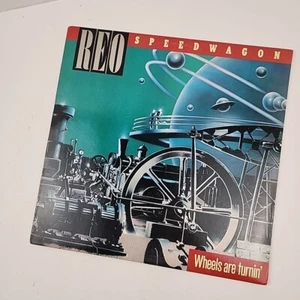 REO Speedwagon – Wheels Are Turnin' 1984 Epic QE 39593 Classic Rock Vinyl LP NM - Picture 1 of 24