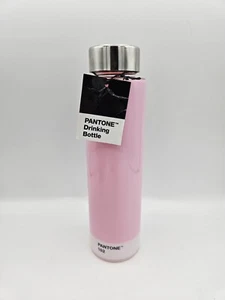 New Pantone Universe Tritan Water Bottle 500ml Pink 182 Plastic Retired  - Picture 1 of 10