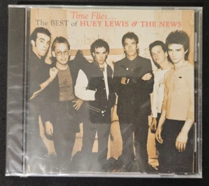 Time Flies… The Best of Huey Lewis & The News (CD, 1996, Elektra) Brand New - Picture 1 of 2