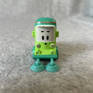 Robocar Poli Diecast grün sauber Kehrmaschine Auto Spielzeug Figuren Sammlung - Bild 1 von 6