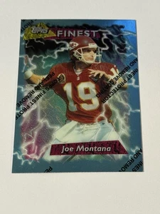 1995 Finest 90 Joe Montana Topps mit Coating - Bild 1 von 1