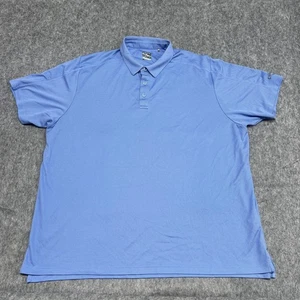 Callaway Polo Shirt Mens 3X Blue OptiDri Swing Tech Golf Performance Lightweight - Picture 1 of 15