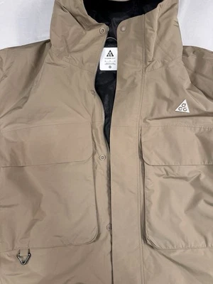 Nike ACG PrimaLoft Skull Peak Storm-Fit Khaki Jacket Mens Size XL FV8681-247 - Image 1 of 4