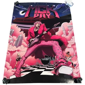 "Póster Machine Gun Kelly MGK Day 2023 18"" x 24"" concierto de rock rap" - Imagen 1 de 3