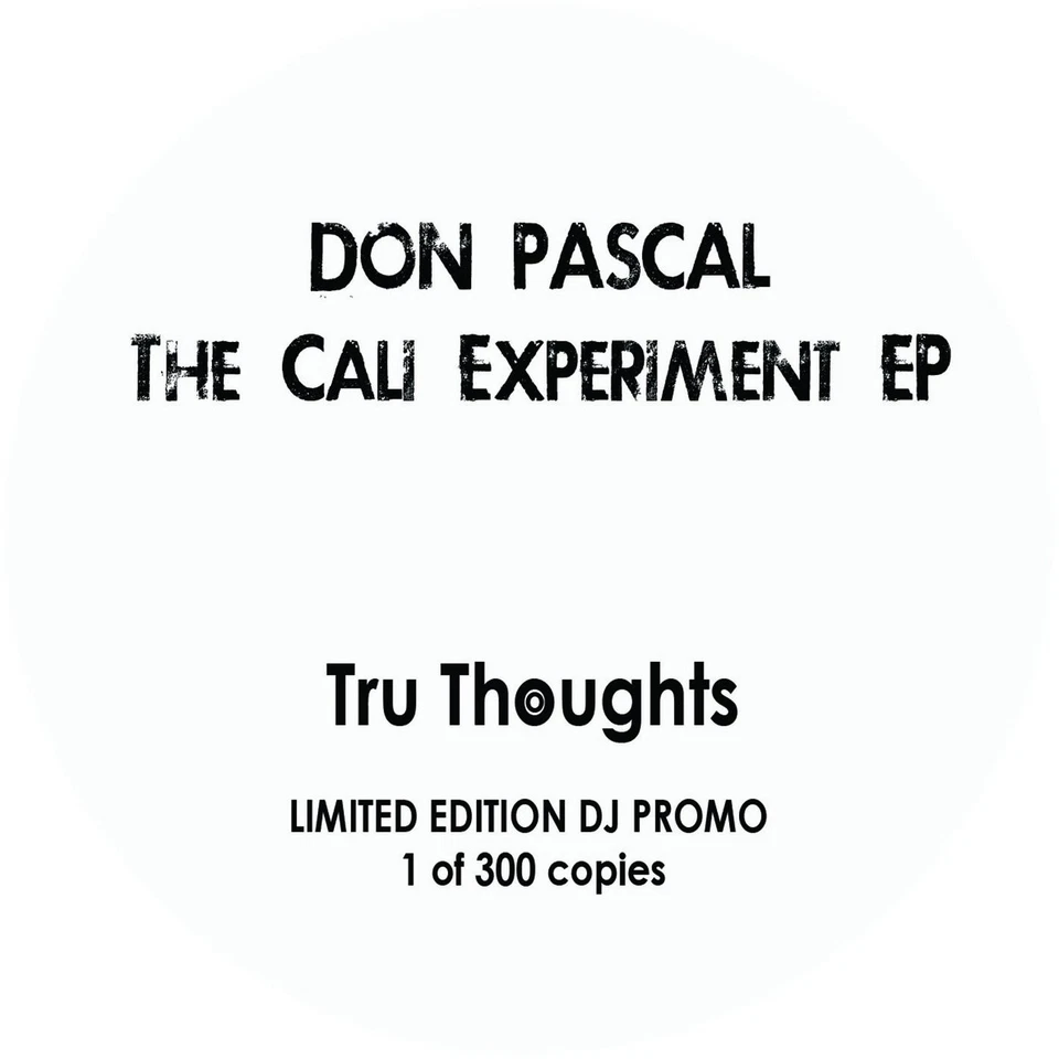 Don Pascal - Cali Experiment Ep [Vinyl Single] - Bild 1 von 1