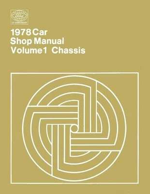 Manual de serviço para 1978 Ford e Lincoln e Mercury (5 Vol) - Imagem 1 de 4