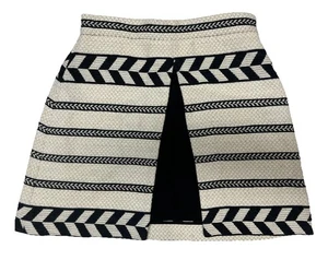 Minifalda Alice + Olivia Daysi Jacquard Estampado Azteca Línea A Talla 8 Capas ¡USADA EN EXCELENTE ESTADO! F - Imagen 1 de 9