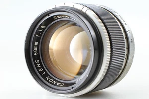[As-Is] Canon 50mm f/1.8 Late Model Lens Leica L Screw Mount L39 LTM From JAPAN - Picture 1 of 12